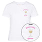 T-Shirt Manica Corta Donna Mc2 Saint Barth Bollicine Queen Strass Emb Emilie EMI0001