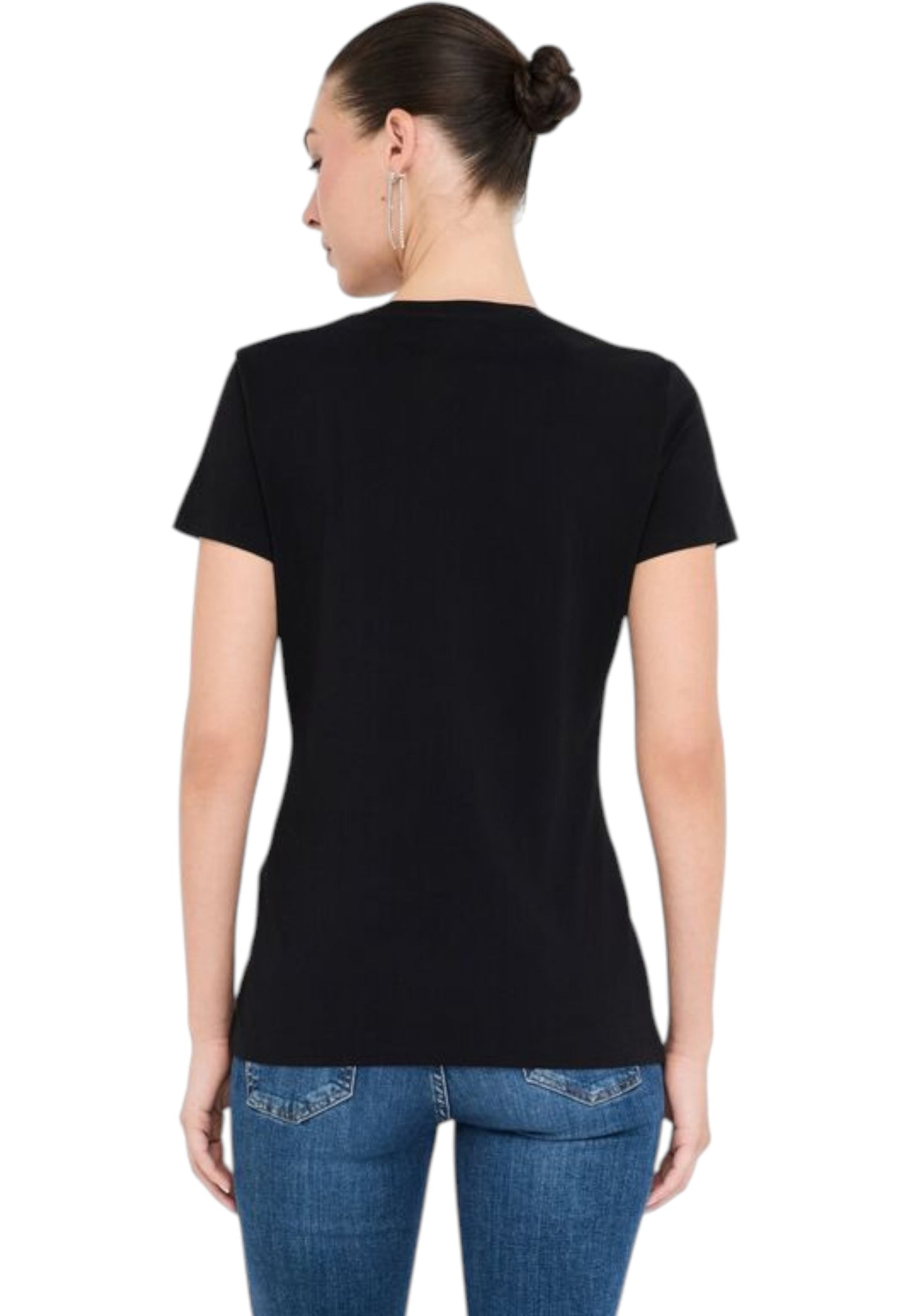T-Shirt Manica Corta Donna Liu Jo  Faded Liujo Silver UF5266JS904