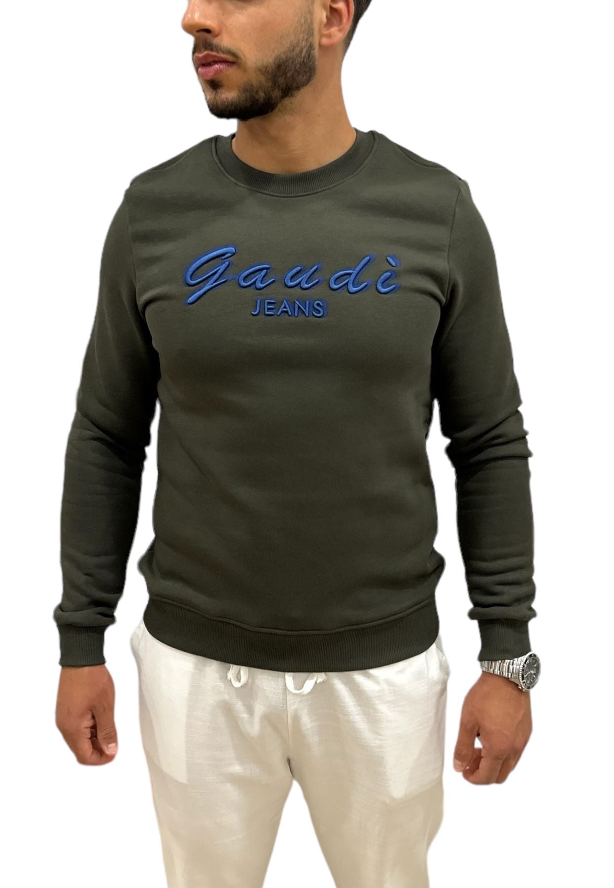 Felpa A Girocollo Uomo Gaudi   321GU64020