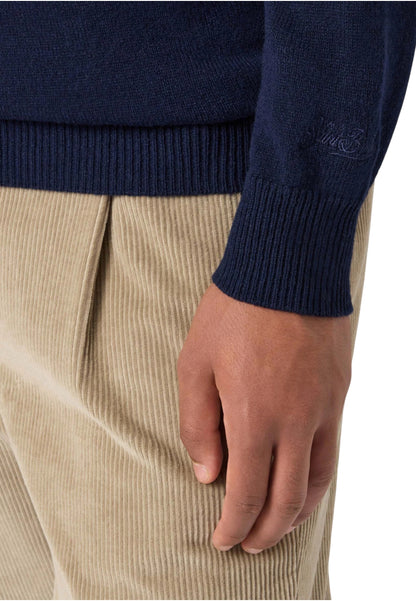 Maglione A Girocollo Uomo Mc2 Saint Barth  Regent Merino REGE013