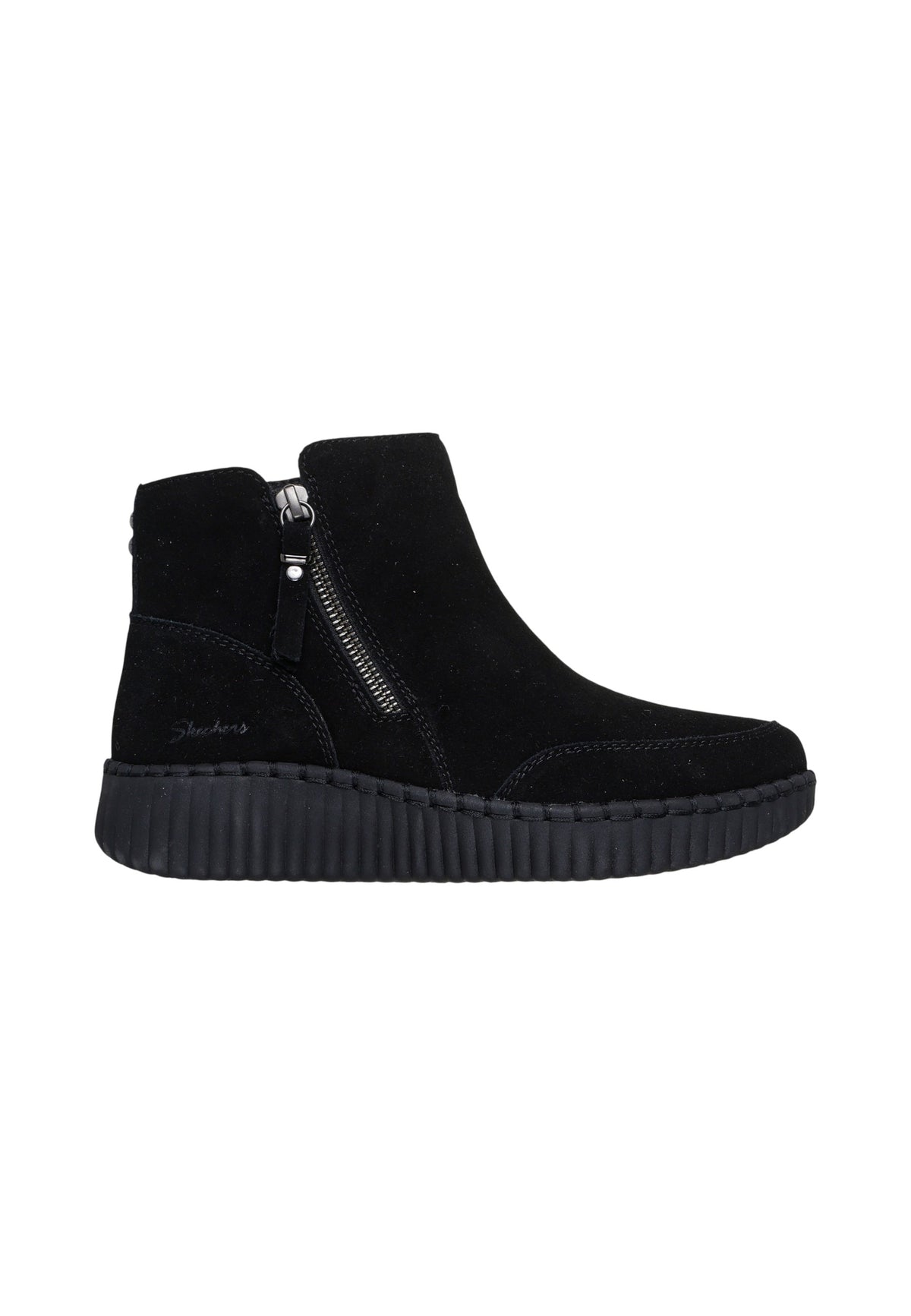 Stivaletti  Donna Skechers Relaxed Fit, Air-Cooled Memory Foam, Scotchgard, Zip laterale Wilshire Blvd - Weekend Crush 169086