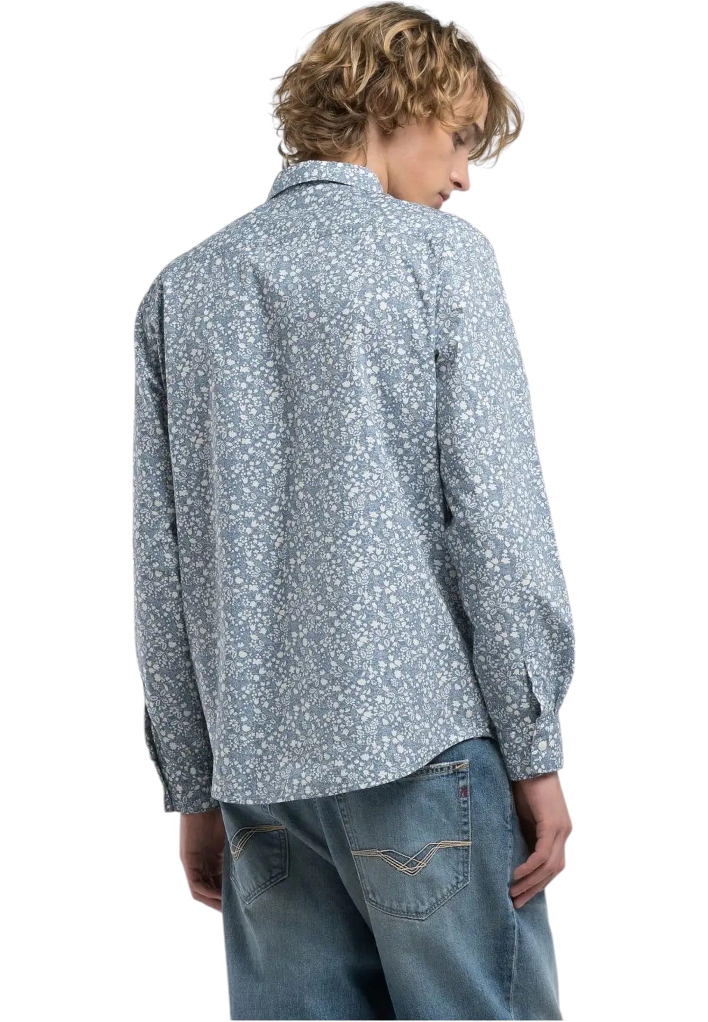 Camicia Manica lunga Uomo Replay Con Motivo Floreale