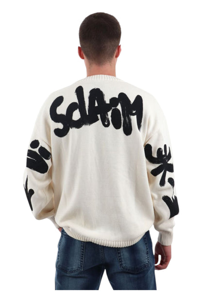 Felpa A Girocollo Uomo Disclaimer   25IDS55116