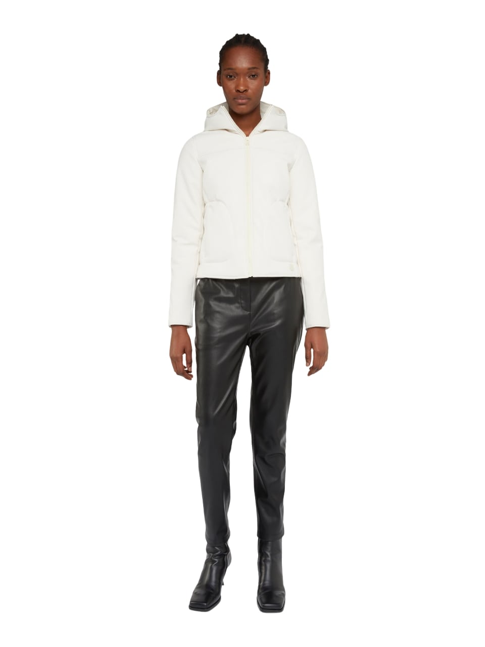 Giacca Invernale Donna Trussardi Jeans Con Cappuccio  56S007991T005958