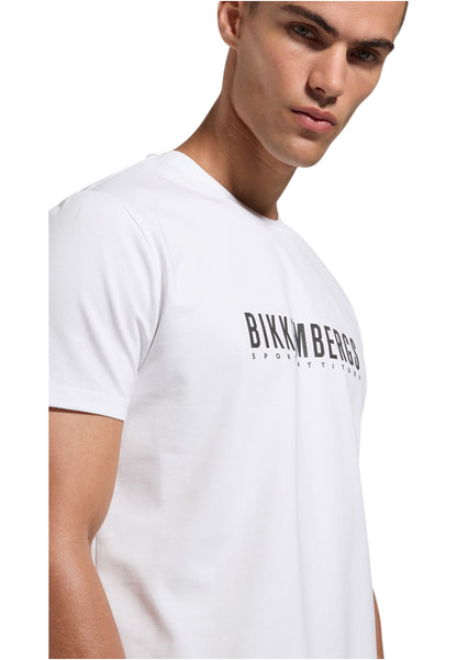 T-Shirt Manica Corta Uomo Bikkembergs Stampa Logo