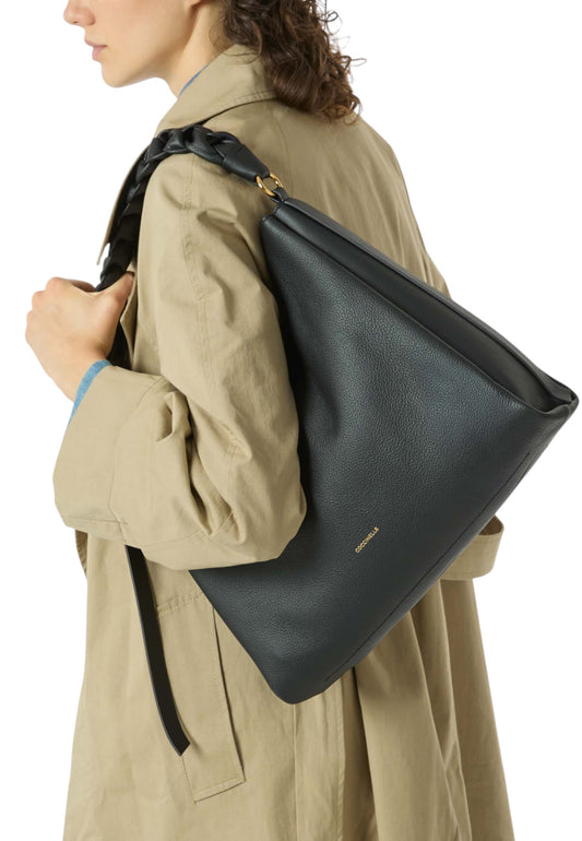 Borsa A Spalla Donna Coccinelle  Boheme Grana Double E1M50130201