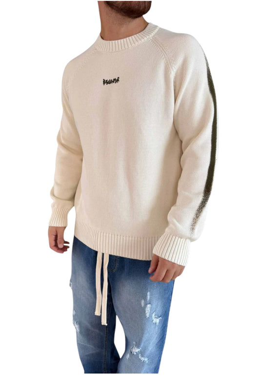 Felpa A Girocollo Uomo Disclaimer   25IDS55131