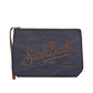 Pochette  Unisex Mc2 Saint Barth Chiusura Con Zip, Laccetto Laterale, Il Logo Saint Barth Sul Davanti Aline Wax ALI0058