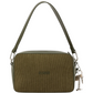 Borsa A Tracolla Donna Sun68 Camera Bag Velluto A Coste, Tracolla Regolabile, Tasca Frontale Con Zip, Chiusura Con Zip, Logo Frontale Corduroy Y46218