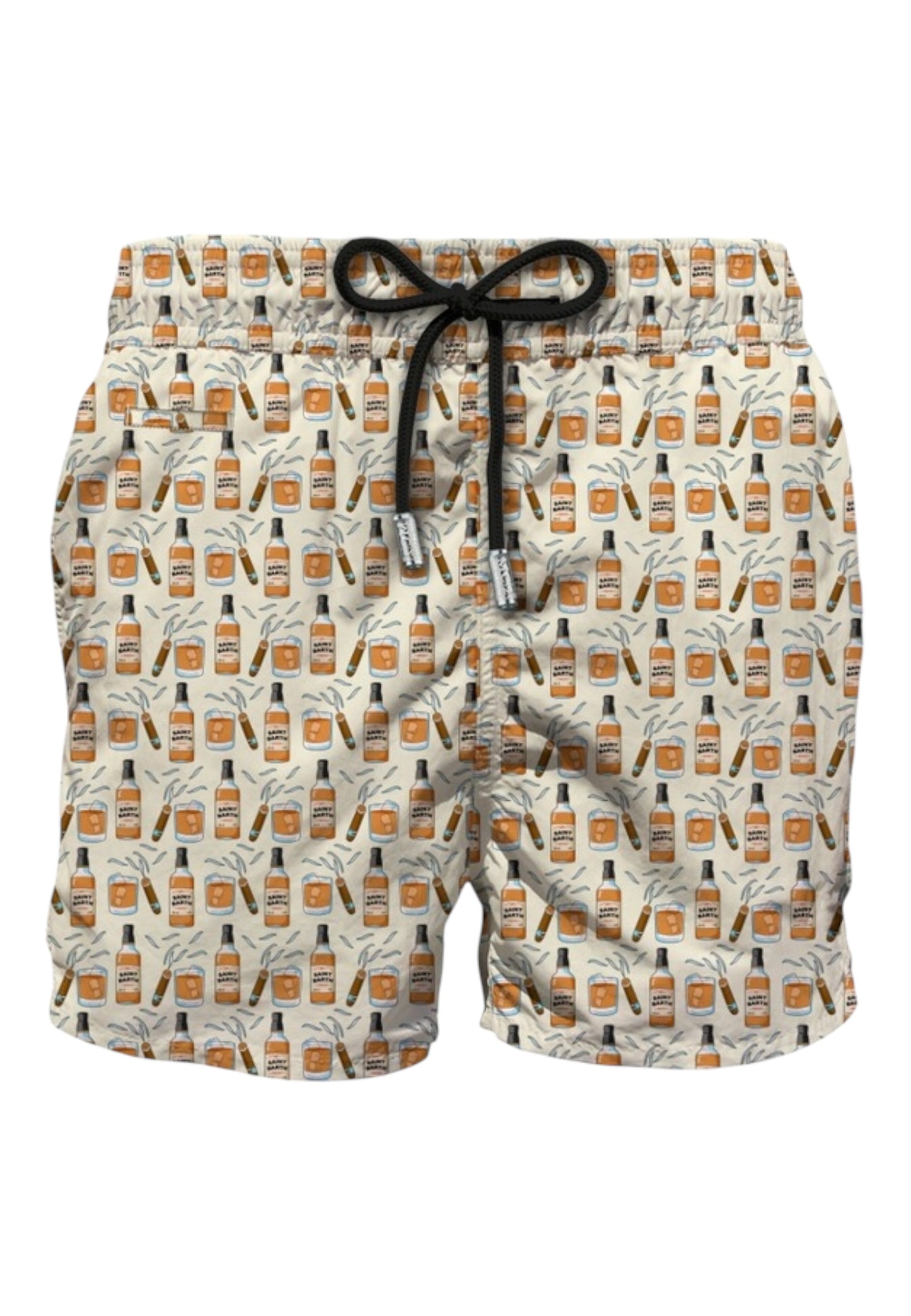 Costume da bagno Short Uomo Mc2 Saint Barth Sir Whiskey Lighting Micro Fantasy LIG0003