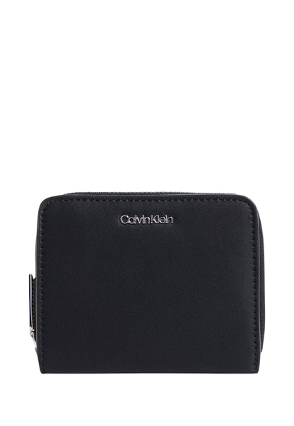 Portafoglio Con Zip Donna Calvin klein Medium Con Patta Ck Must
