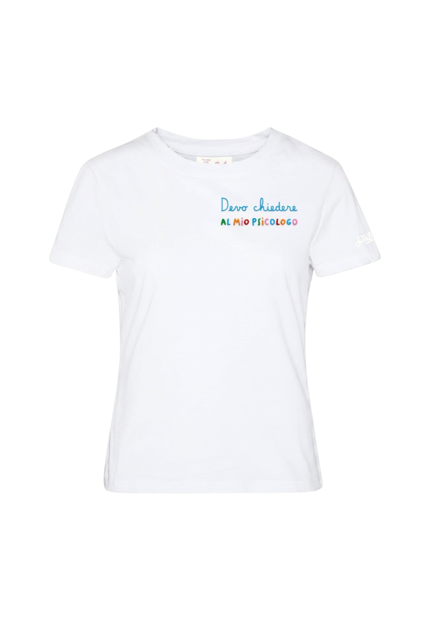 T-Shirt Manica Corta Donna Mc2 Saint Barth Chiedere Psicologo Emb Emilie EMI0001