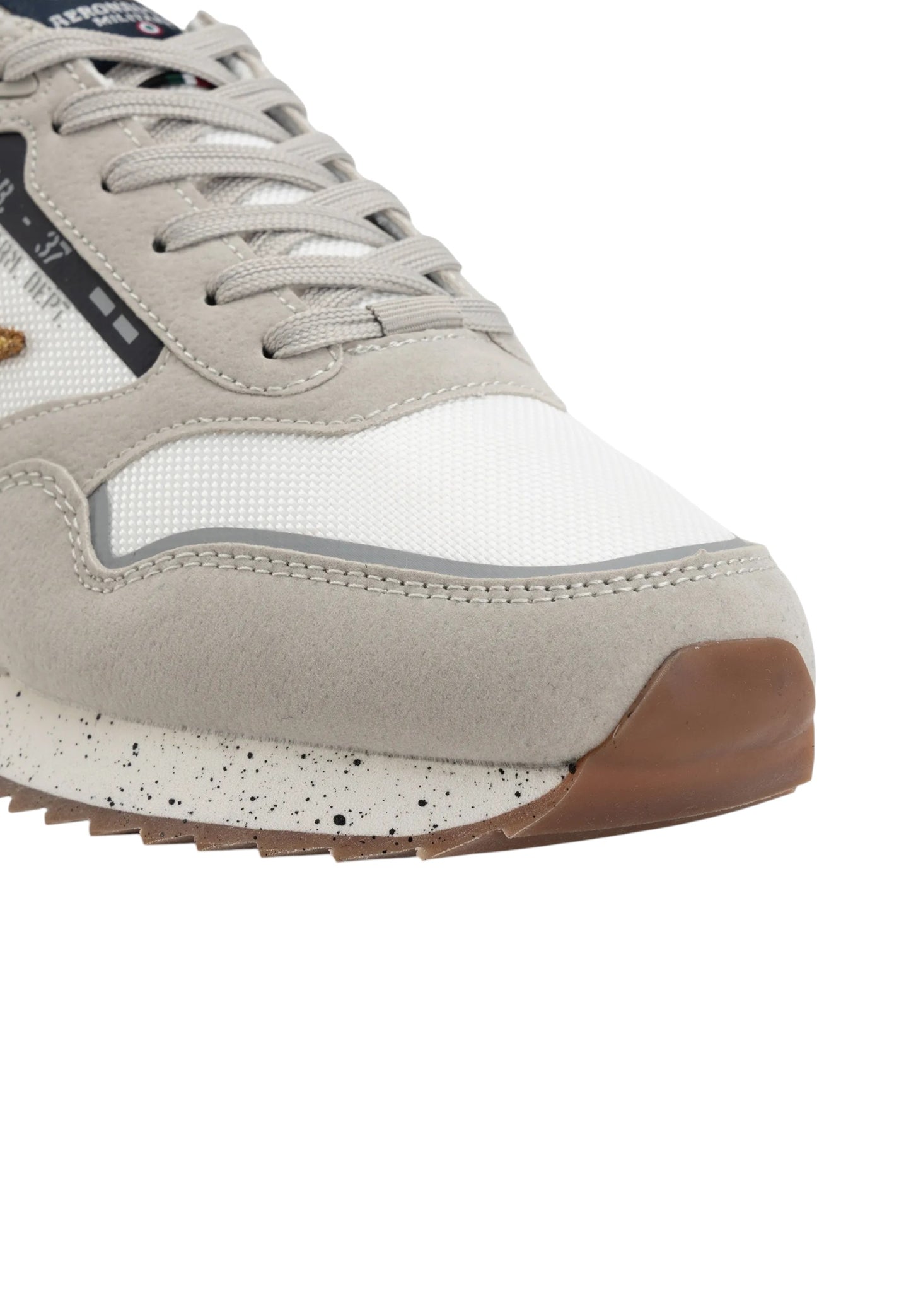 Sneakers Basse Uomo Aeronautica Militare Con Patch AM E Aquila  261SC0288UCT03545