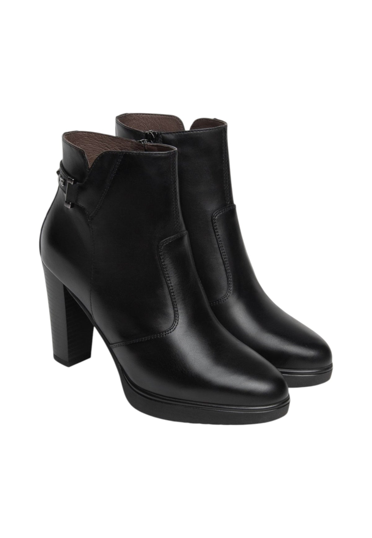 Stivaletti  Donna Nero Giardini  Guanto Pu.Altilia L16720 Ne I617270D
