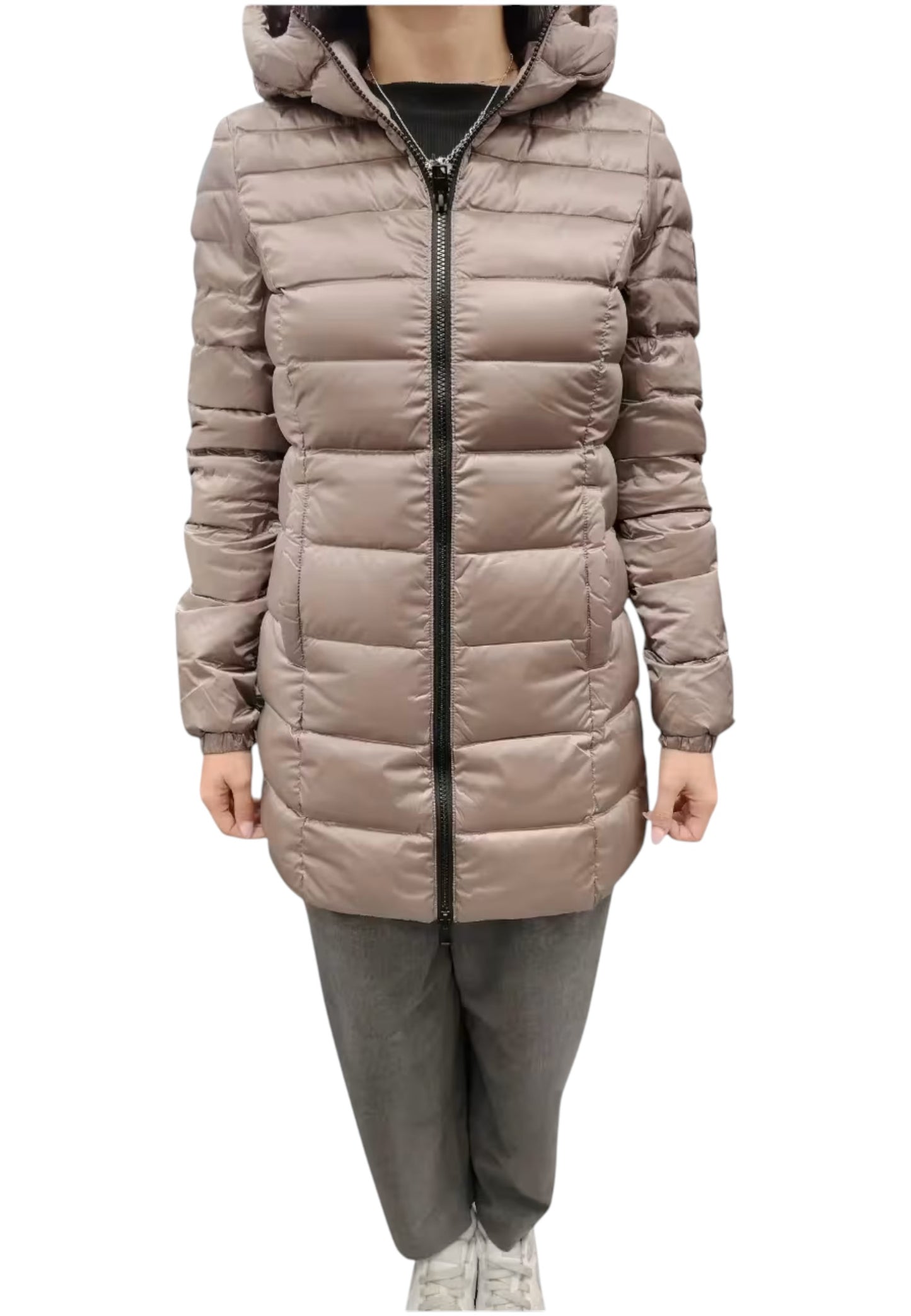 Piumino Lungo Donna Refrigiwear Con Cappuccio Long Mead Jacket 25AIW98108RA0035