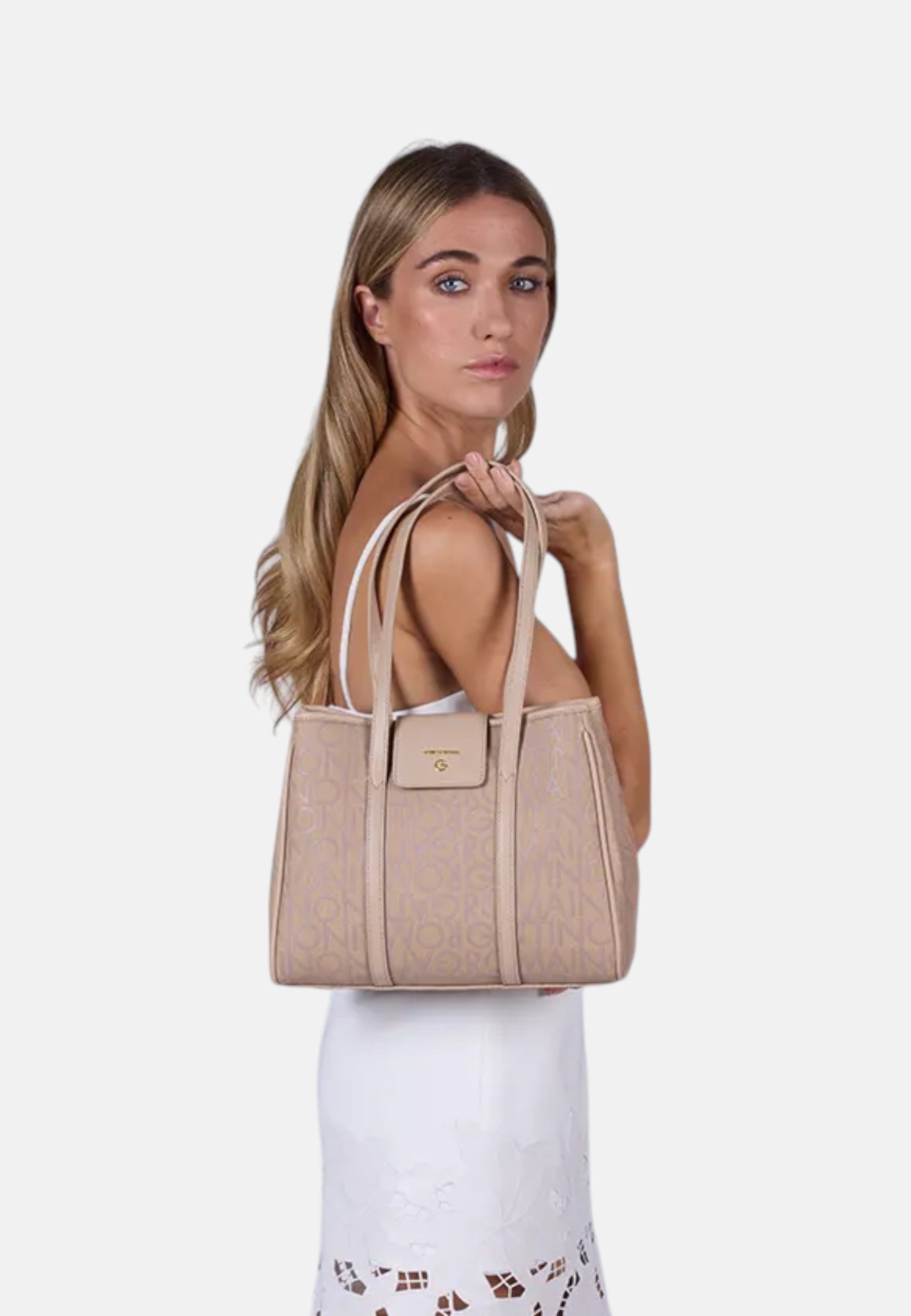 Borsa A Spalla Donna Gattinoni Small Double Handle Charlie BEN4C8741WVP