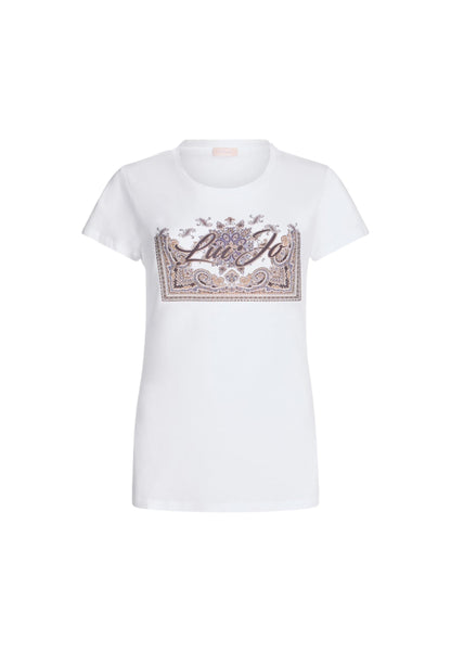 T-Shirt Manica Corta Donna Liu Jo  Liujo Arab.Winte MF5456JS923