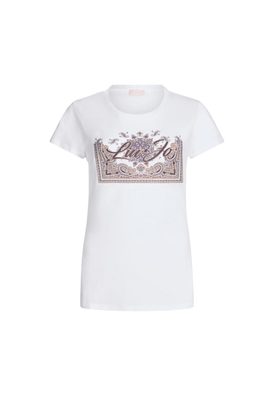 T-Shirt Manica Corta Donna Liu Jo  Liujo Arab.Winte MF5456JS923