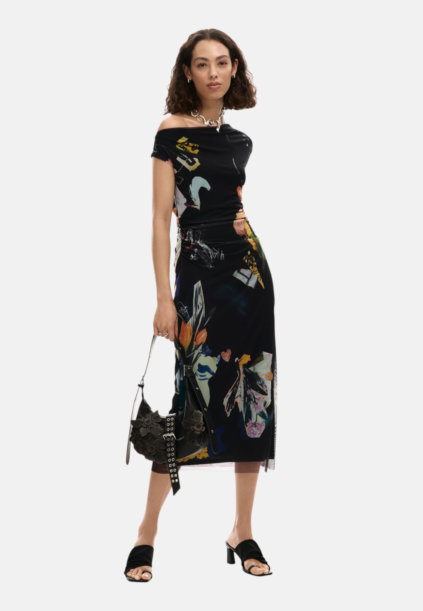 Vestito Midi Donna Desigual  Delaware 26SWVK29
