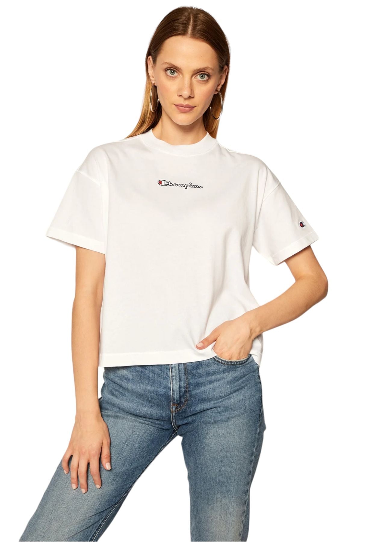 T-Shirt Manica Corta Donna Champion   113195