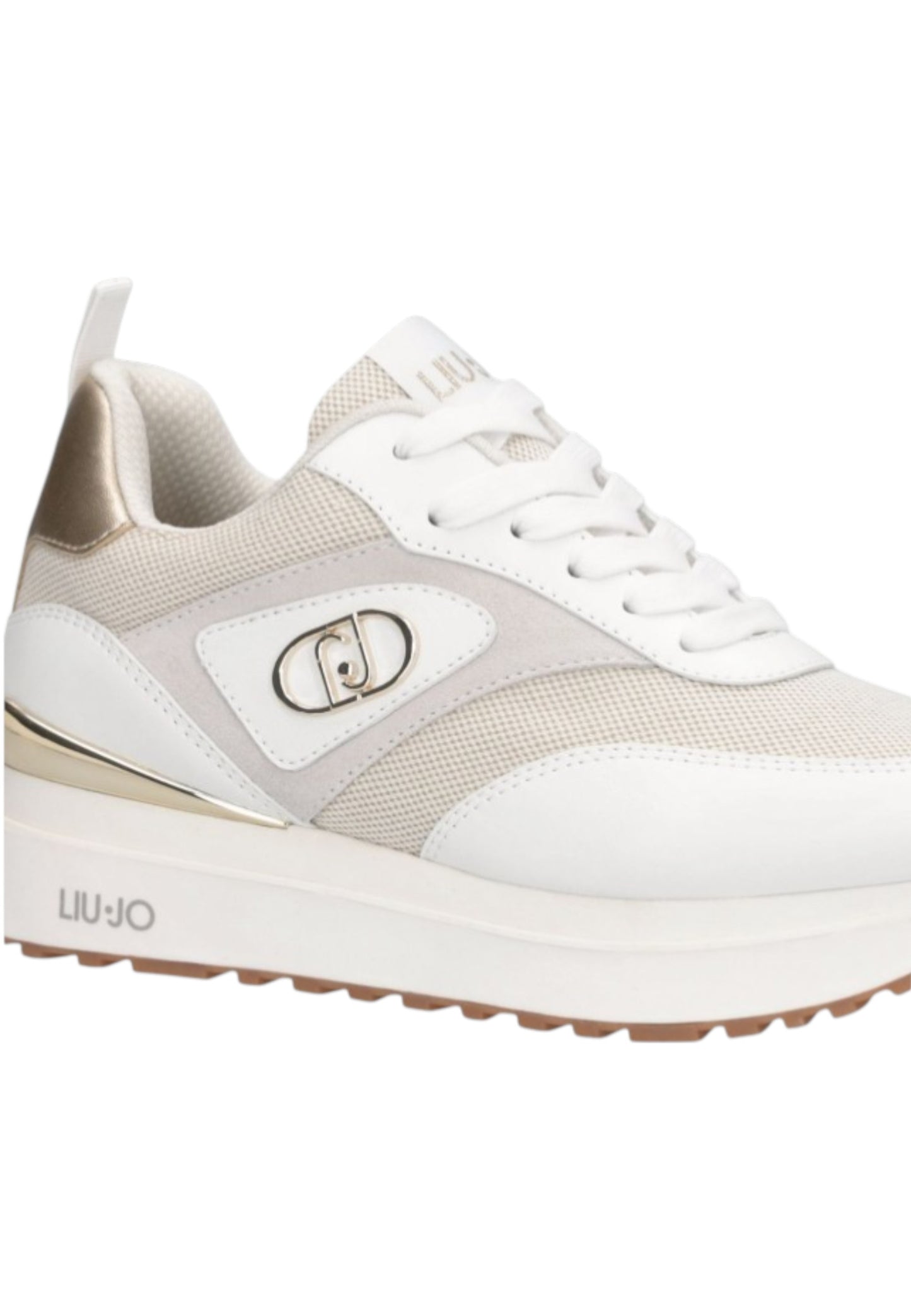 Sneakers Basse Donna Liu Jo In Pelle Di Vitello/Canvas Liu Jo Maxi Wonder 97 Bis BA6005PX806