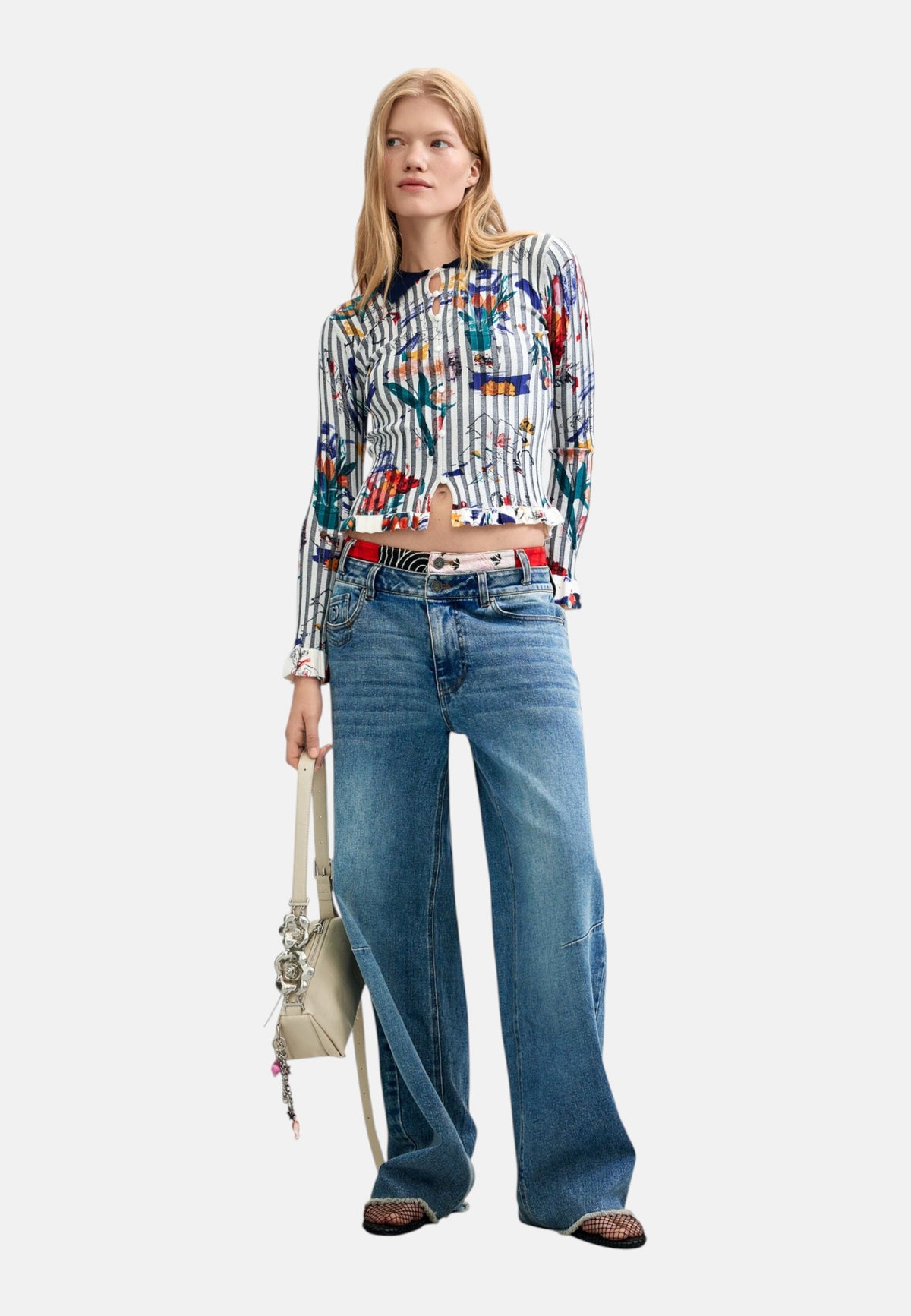 Maglione  Donna Desigual  Jers Flowpock 26WWJF30