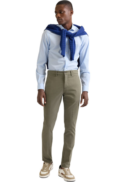 Camicia Manica lunga Uomo Harmont & Blaine in Popeline Stretch  CNP011012523I