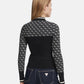 Maglione Collo Alto Donna Guess Logo 4G Gj W5BR24Z3JD2