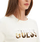 Maglione A Girocollo Donna Guess Manica Corta Layla Boxy Logo W5YR25Z2NQ2