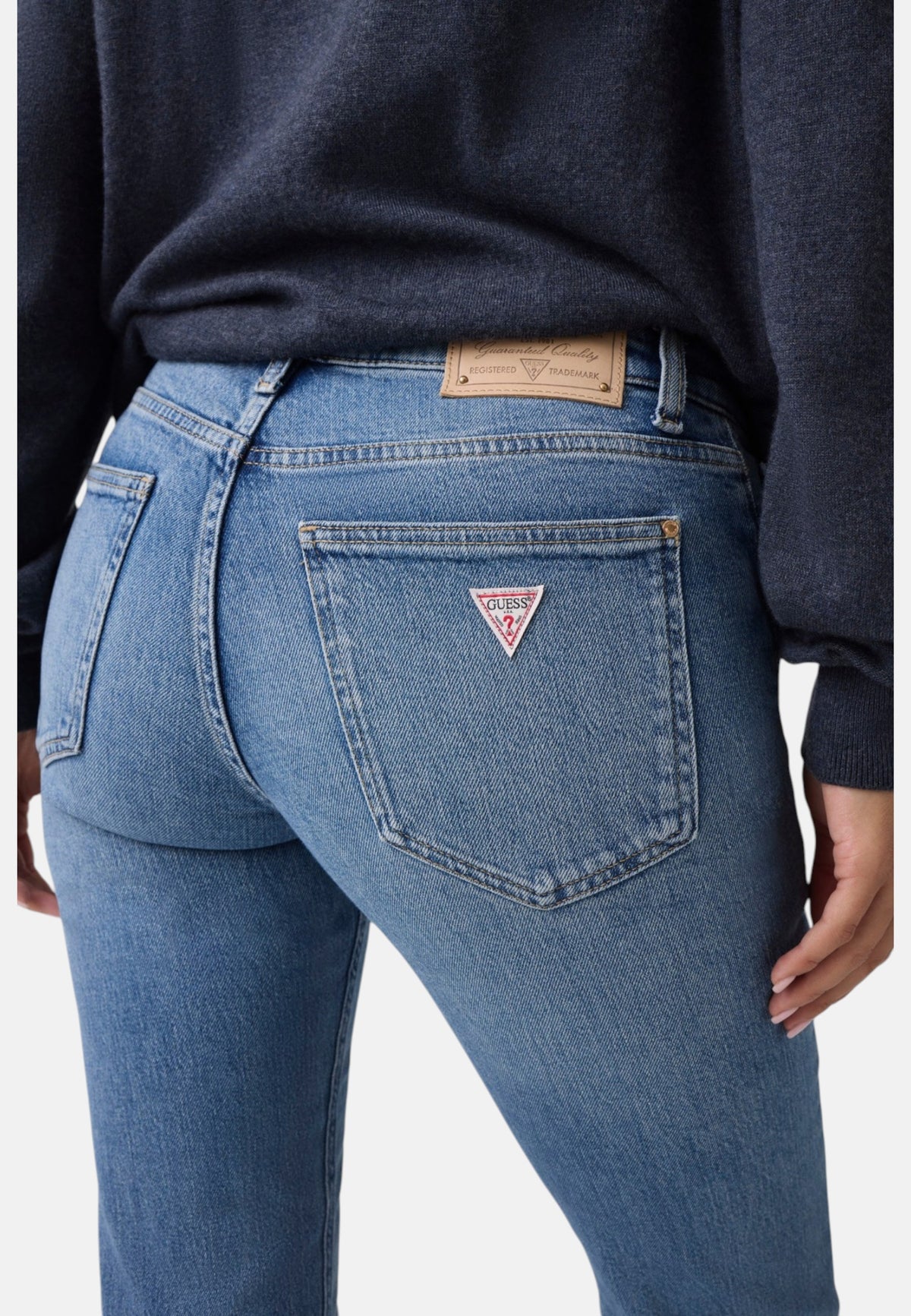 Jeans Bootcut Donna Guess Vita Bassa Beverly W6BAJ7D2094