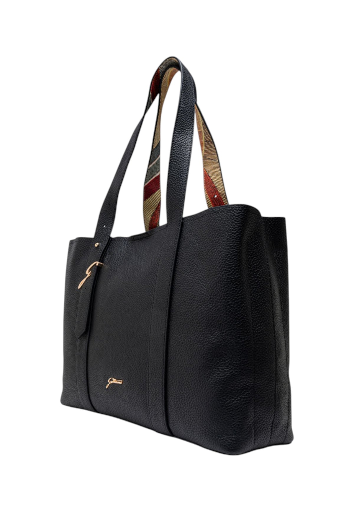 Borsa A Spalla Donna Gattinoni Linea Hellen, Pelle con finiture in similpelle, Formato grande, Shopper Hellen BIGH48271WHN