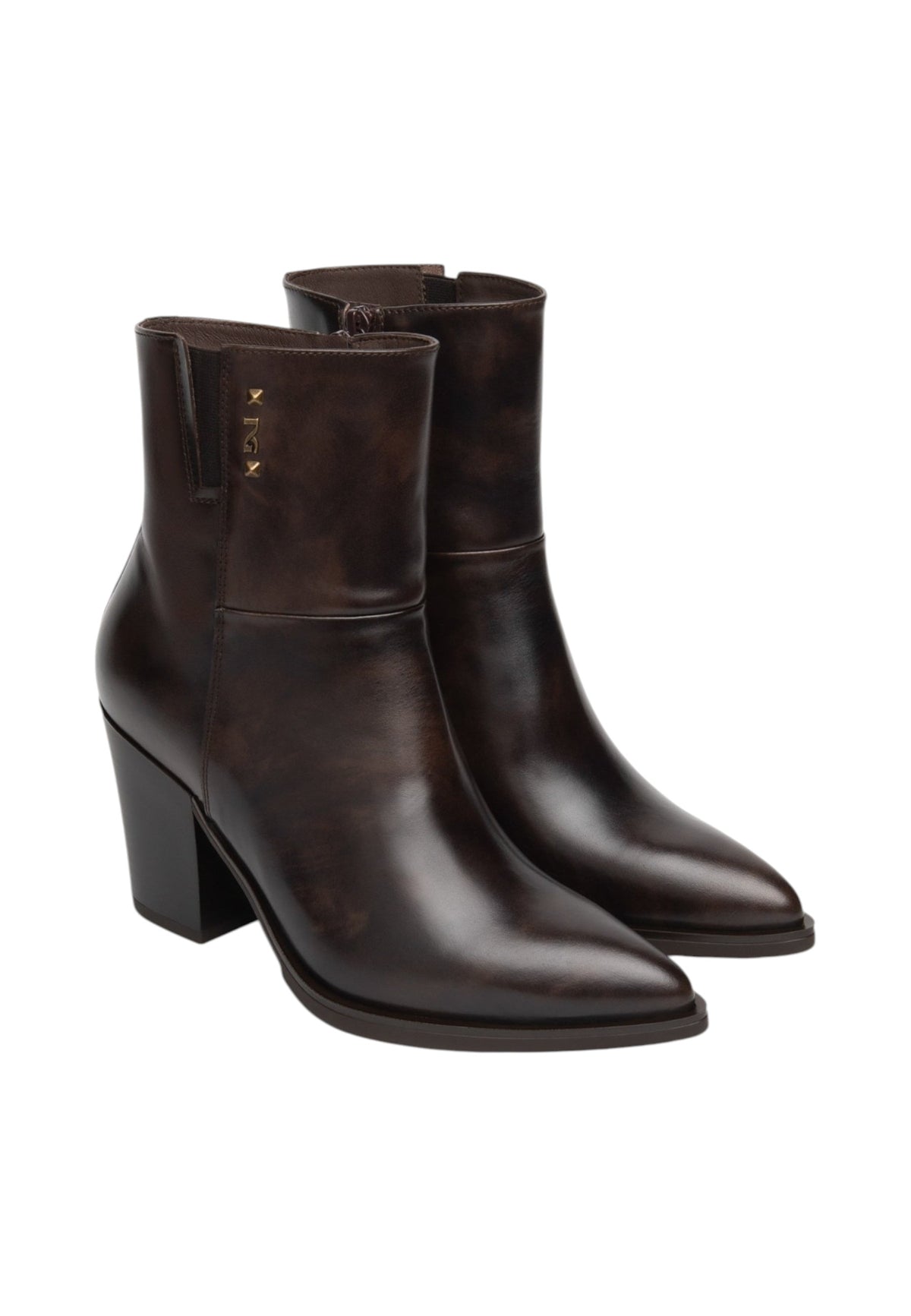 Stivaletti  Donna Nero Giardini  Manolete Tpu Berga I617141D