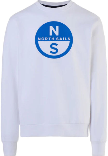Felpa A Girocollo Uomo North Sails Con Maxi Stampa  691222