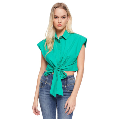 Camicia Senza Maniche Donna Gaudi  Cropped 311BD45013