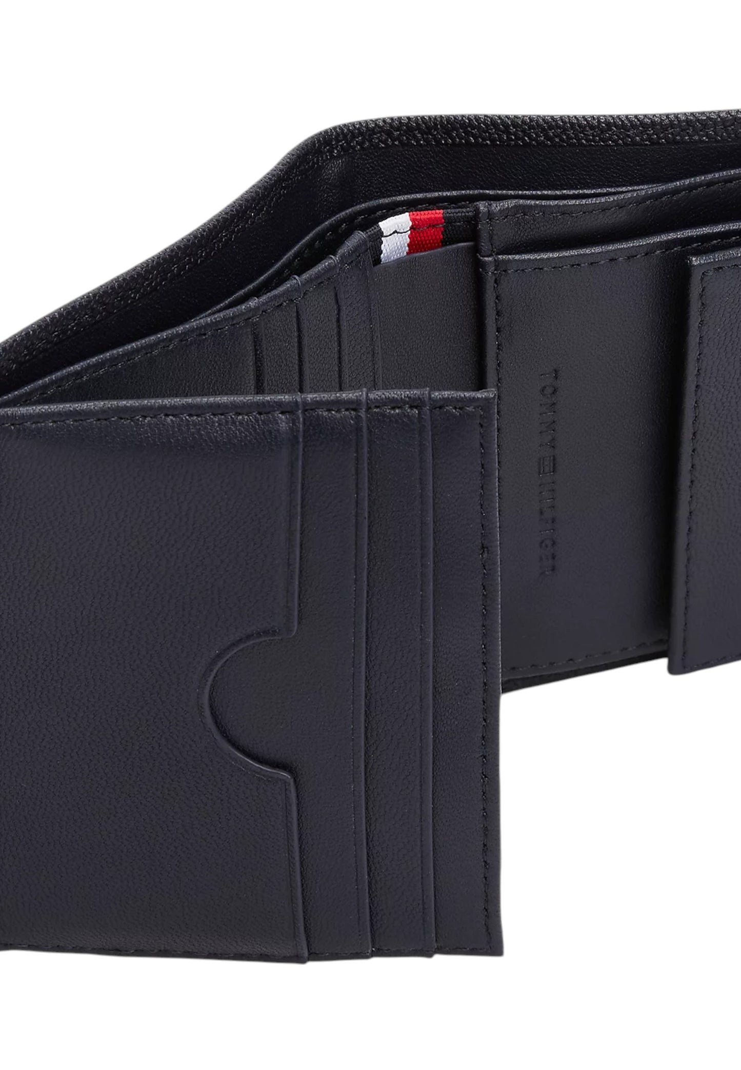 Portafoglio Con Portamonete Uomo Tommy Hilfiger Trifold Th Flag