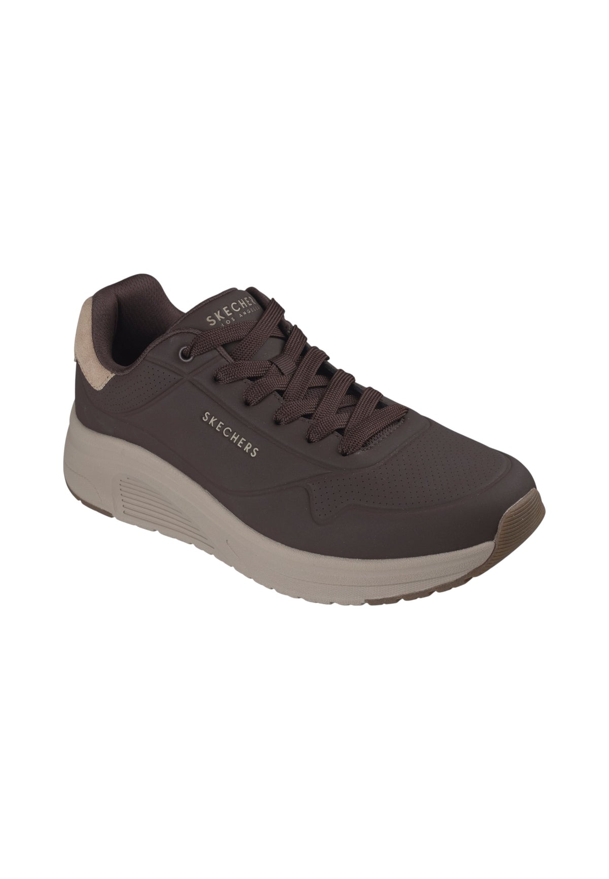 Sneakers Basse Uomo Skechers Memory Foam, Dettaglio scamosciato Uno Lite 2 183530