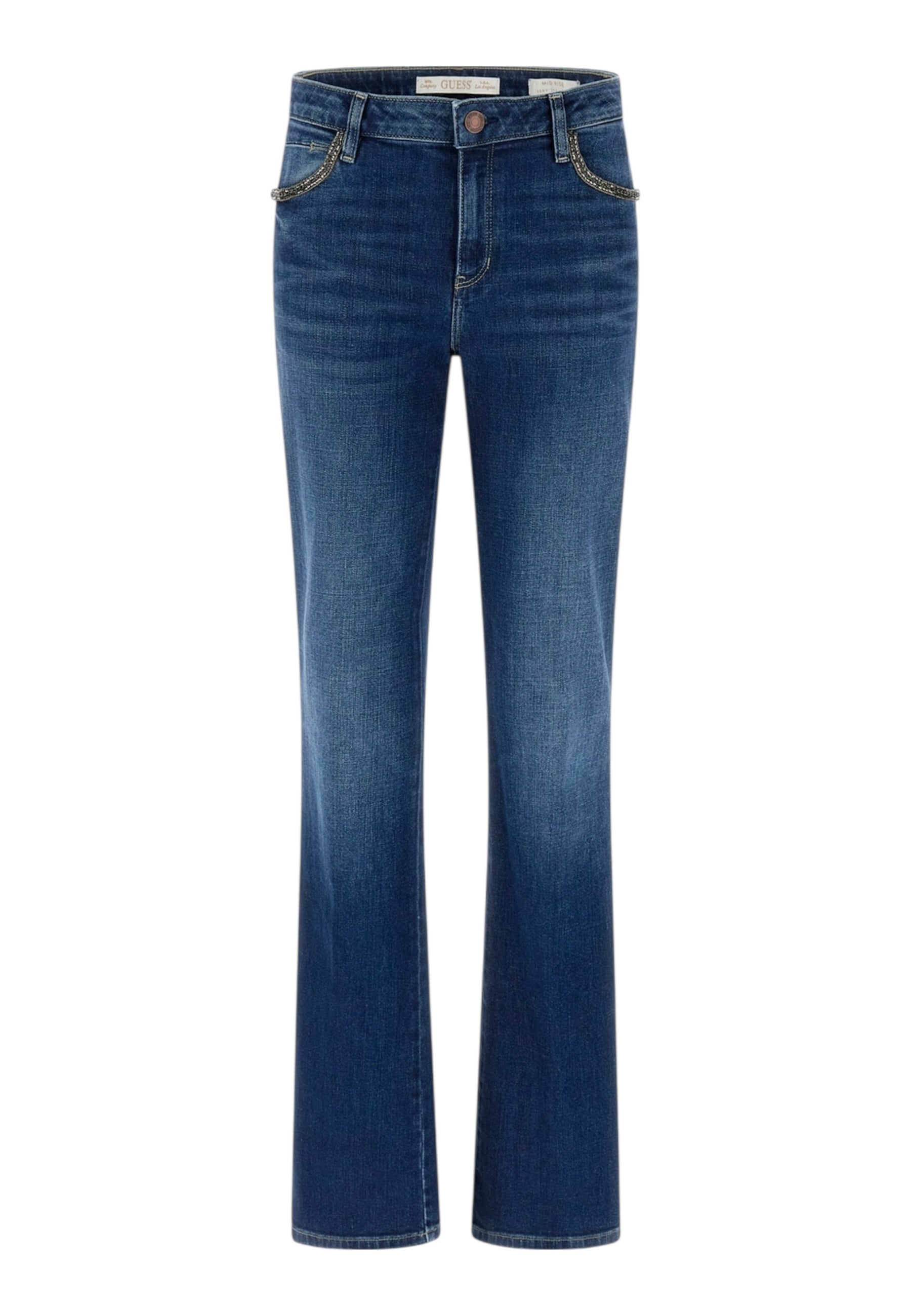 Jeans Straight Leg Donna Guess  Sexy W6RA15D6883