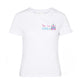 T-Shirt Manica Corta Donna Mc2 Saint Barth Na Favola Embroidery Emilie EMI0001