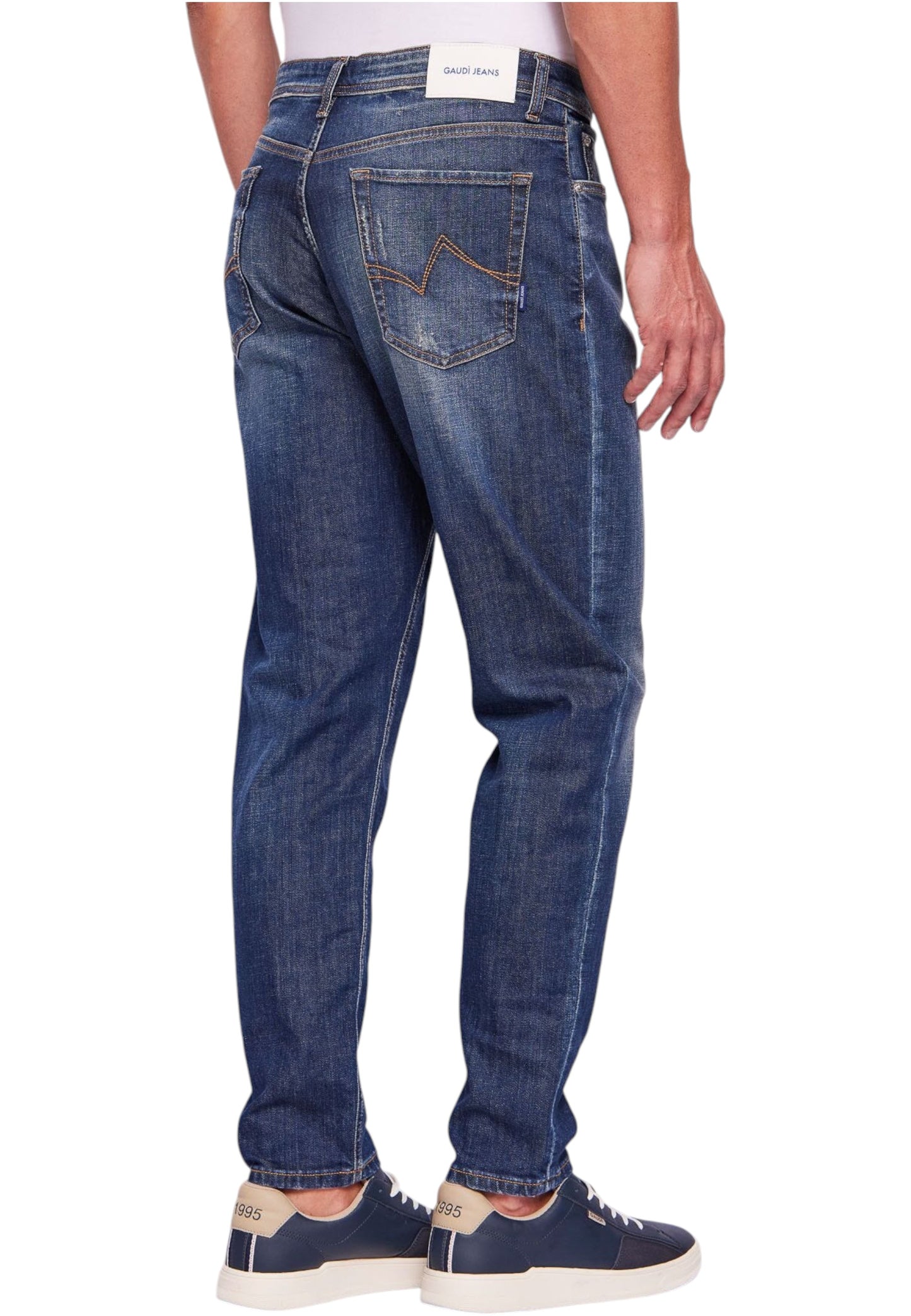 Jeans Tapered Fit Uomo Gaudi