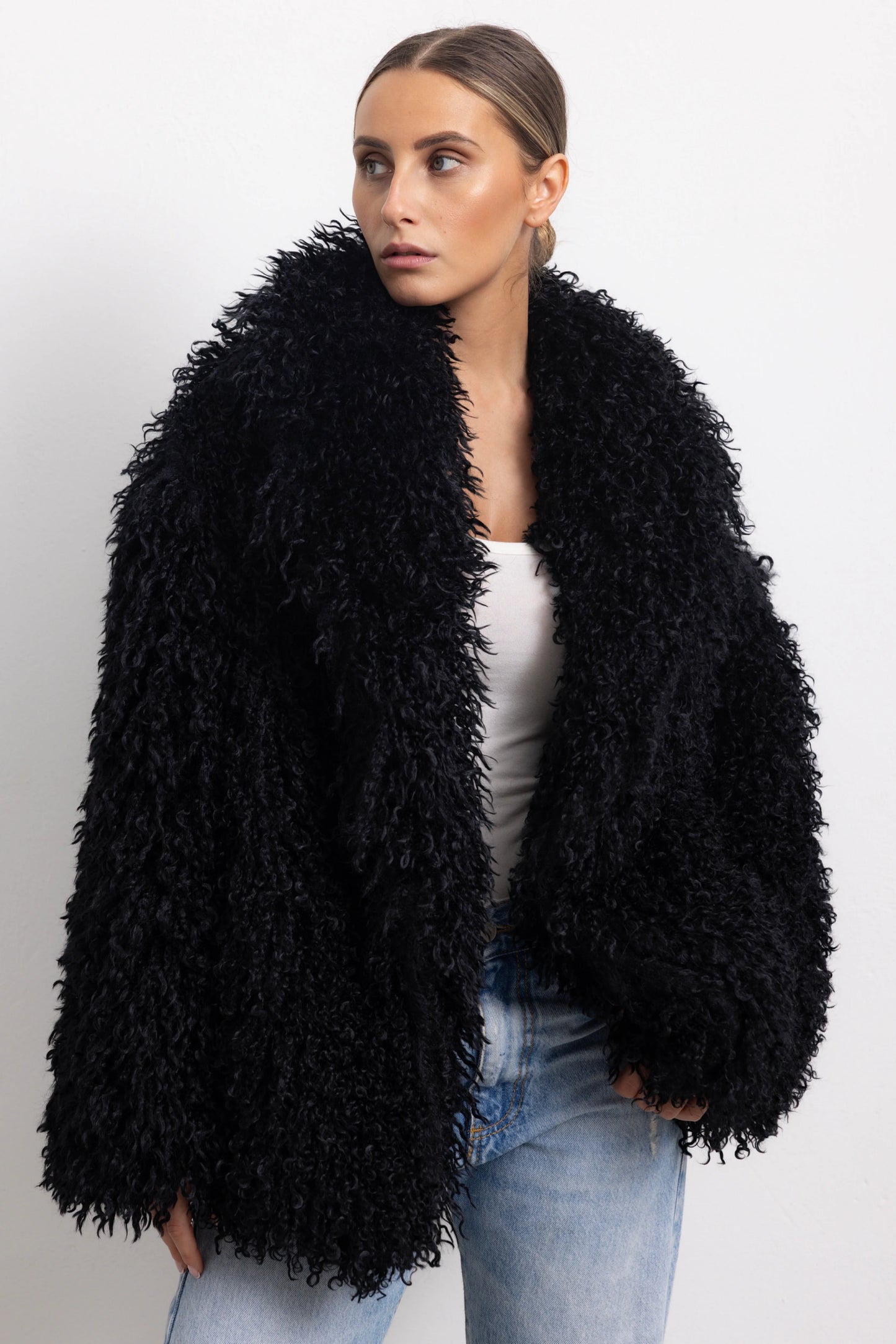 Pelliccia Sintetica Donna Actualee   PE 000024 4