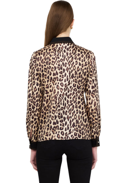 Camicia Manica lunga Donna Liu Jo Animalier  UF5210T082A