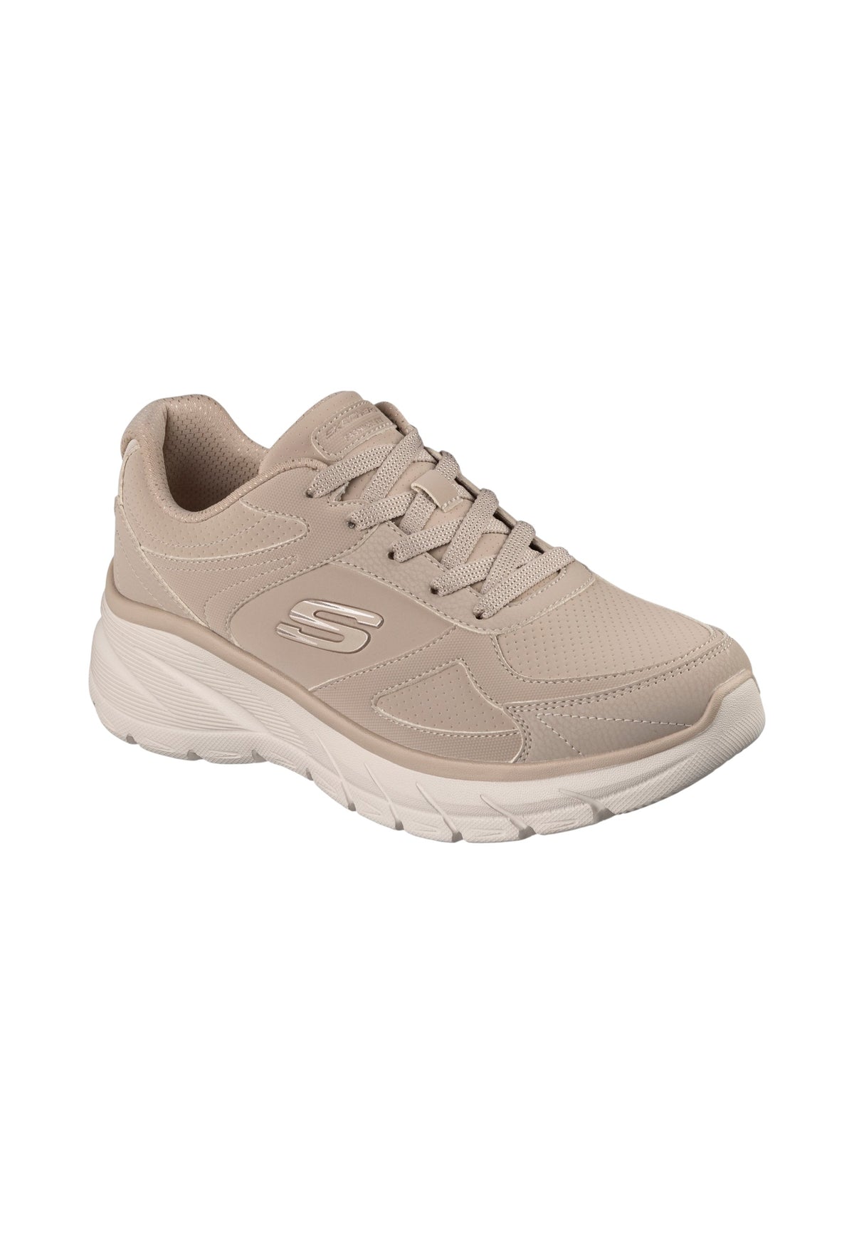 Sneakers Basse Donna Skechers Ammortizzata, Suola flessibile, Lacci Fashion Fit 2.0 - Vintage Ris 150386