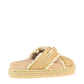 Sandali  Donna Mou  Criss-cross rope sandal raffia