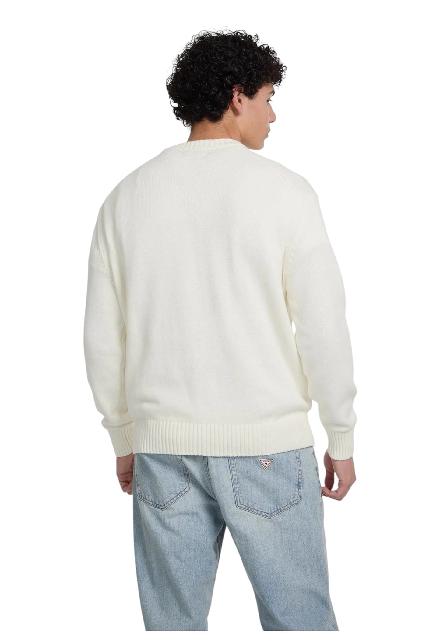 Maglione A Girocollo Uomo Guess  Gj Big Triangle M4BR32Z3HM1