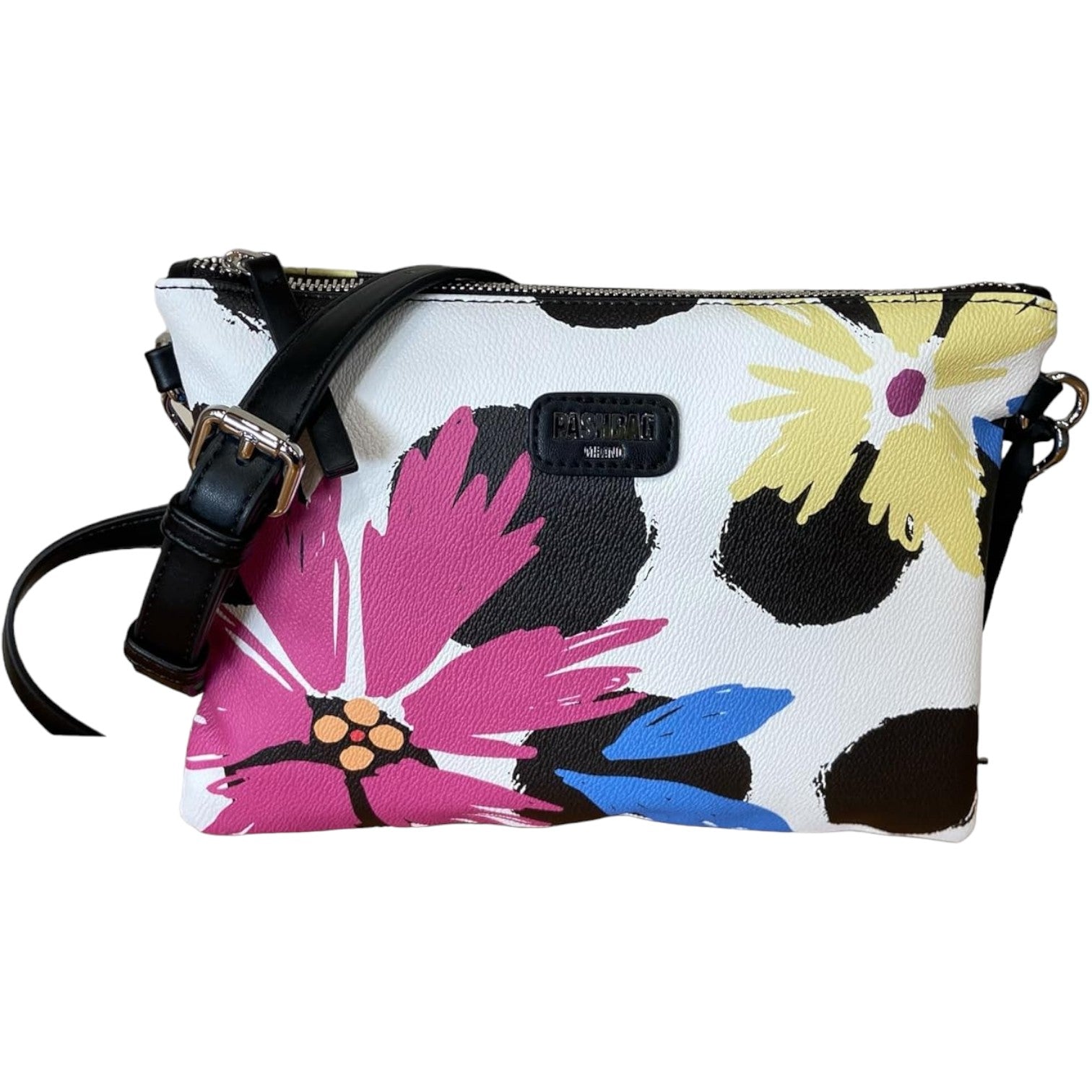 Clutch A Tracolla Donna Pashbag Stampa Floreale  15408-KIN-S4M-P