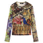 T-Shirt Manica Corta Donna Desigual  Ts Lion Lacroix 26WWTK06