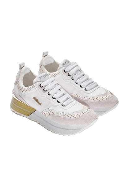 Sneakers Basse Donna Gaelle  Running Con Applicazioni Logo GBCDP2988