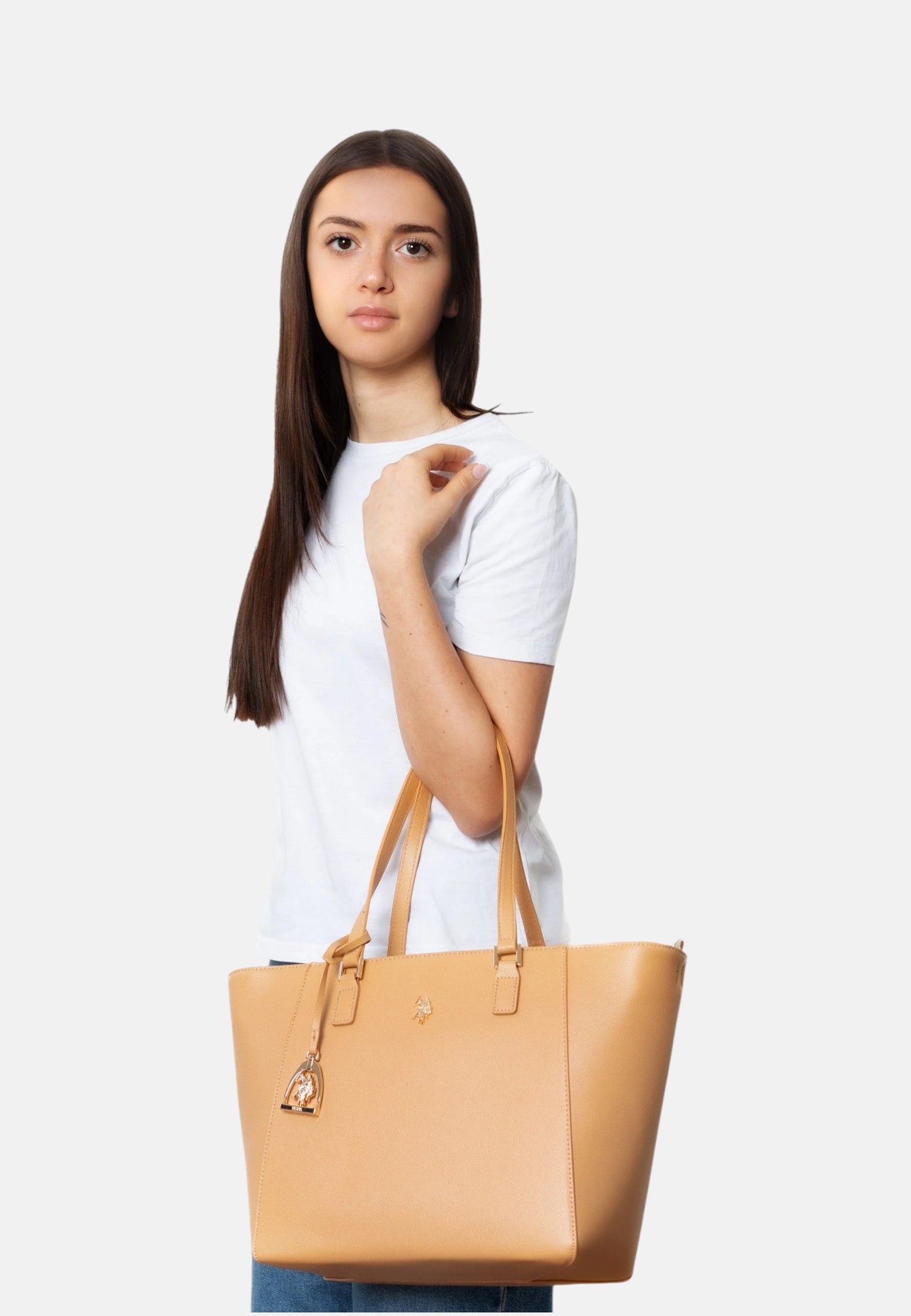 Borsa A Spalla Donna U.S. Polo Assn. Shopping Bag Jones BIUJE8908WVP