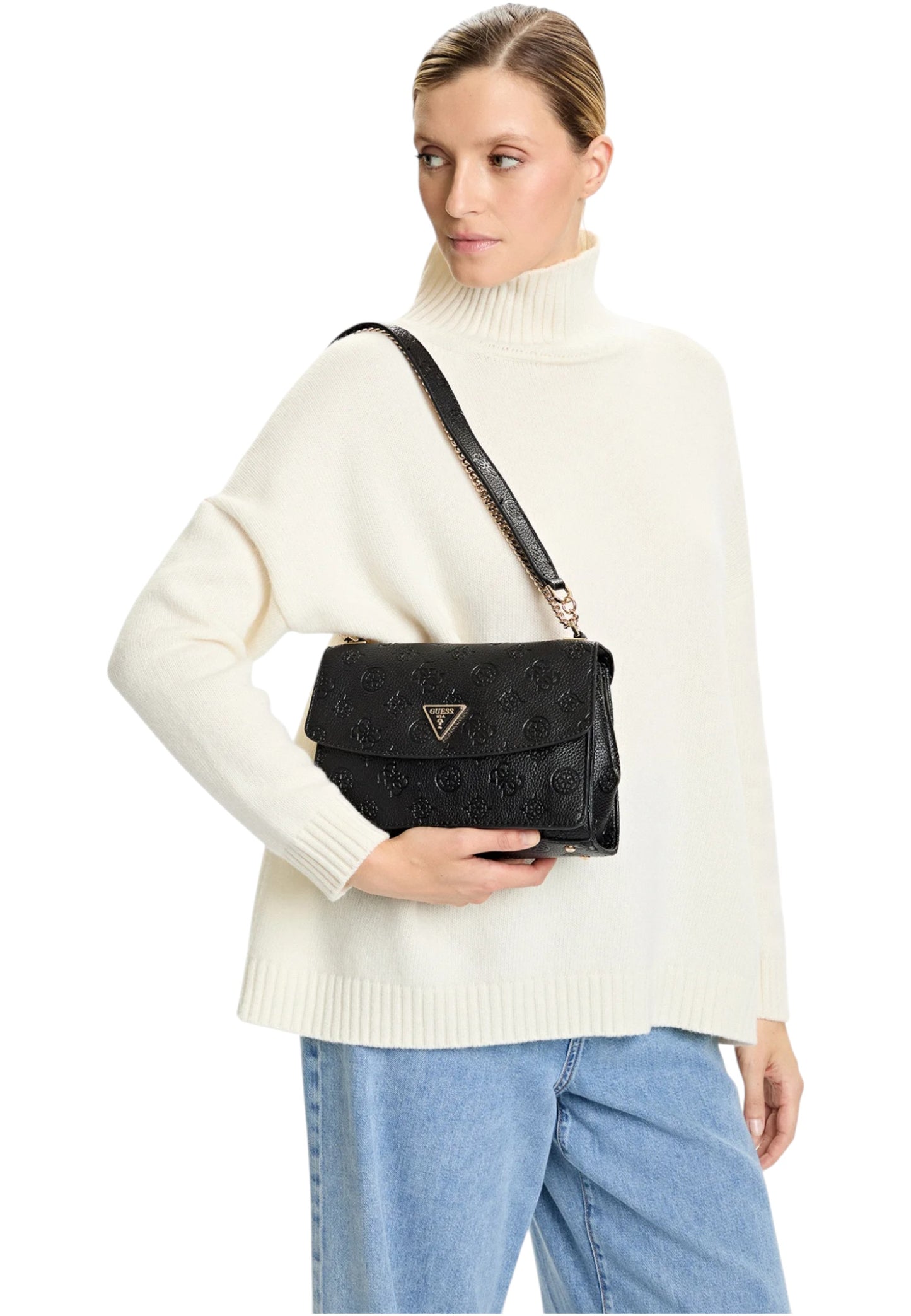 Borsa A Tracolla Donna Guess Convertible Xbody Flap Cresidia Ii HWPD9888210