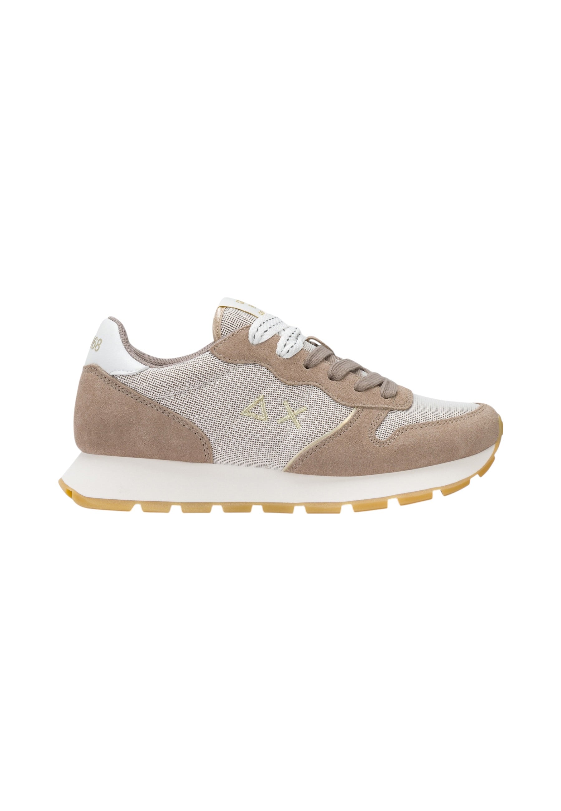 Sneakers Basse Donna Sun68  Ally Glitter Textile Z36203